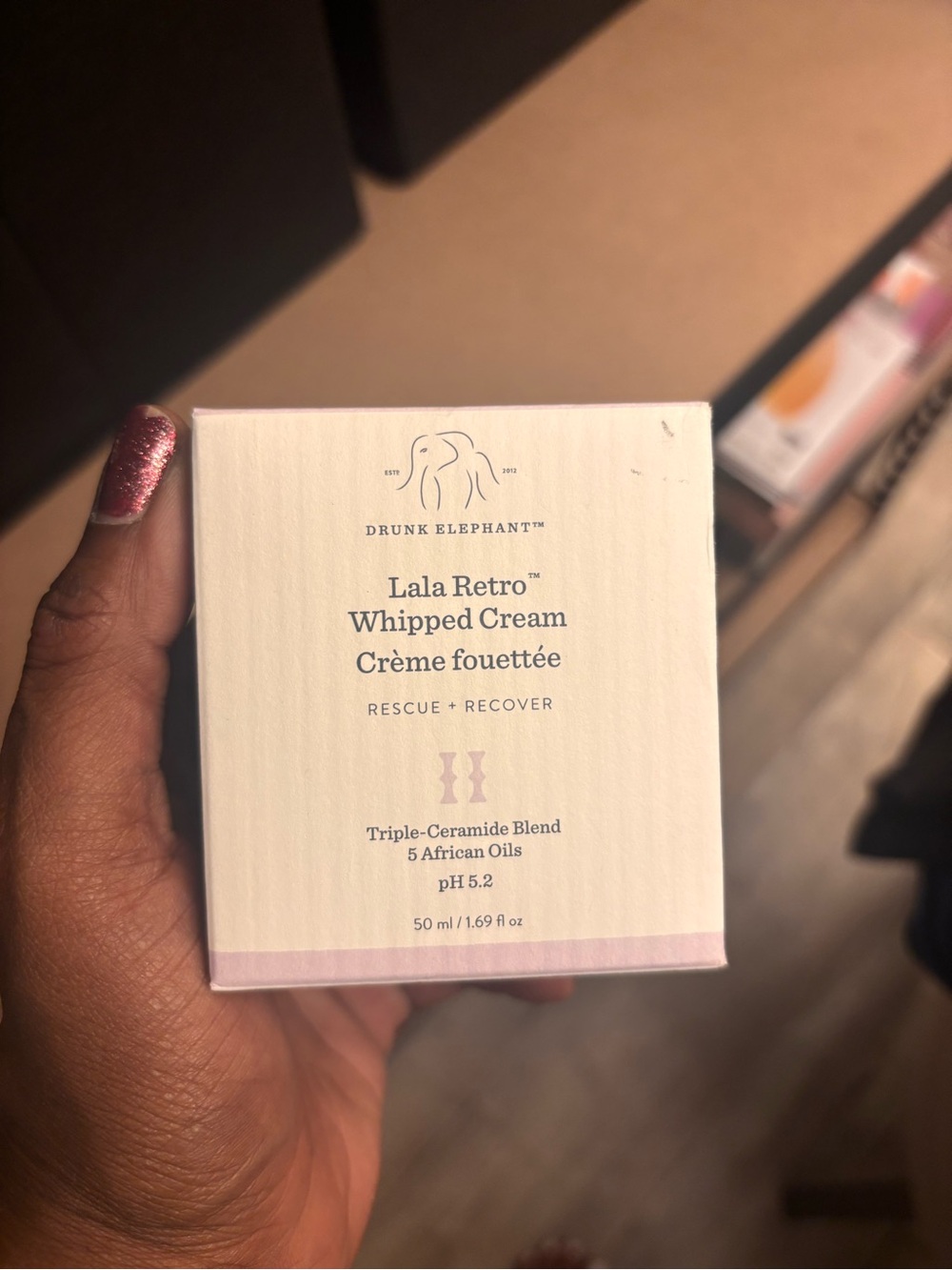 Drunk Elephant Lala Retro Whipped Cream 50ml Ceramide Moisturizer New